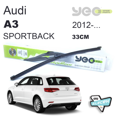 Audi A3 Sportback Arka Silecek 2012-..