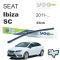 Seat İbiza SC Arka Silecek 2011-> YEO Wiperear