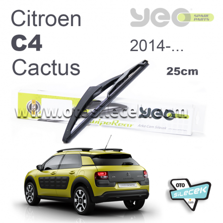 Citroen C4 Cactus Arka Silecek 2014-..