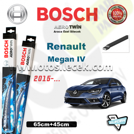 Renault Megane 4 Bosch Aerotwin Silecek Takımı 2015->