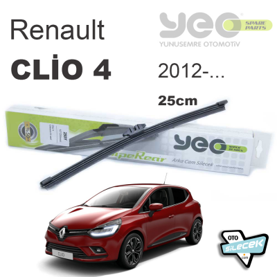 Renault Clio 4 Arka Silecek 2012-..