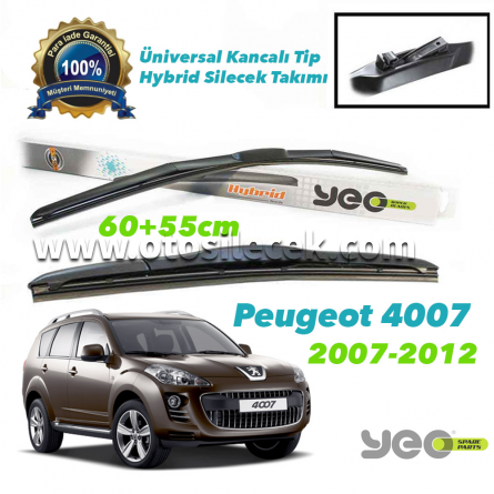 Peugeot 4007 Hybrid Silecek Takımı YEO 2007-2012