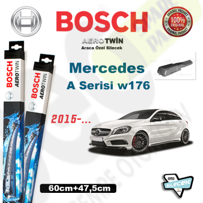 Mercedes A Serisi W176 Bosch Aerotwin Silecek Takımı 2015-..