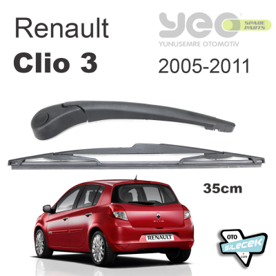Renault Clio 3 Arka Silecek Kolu Set 2005-2012