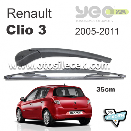 Renault Clio 3 Arka Silecek Kolu Set 2005-2012