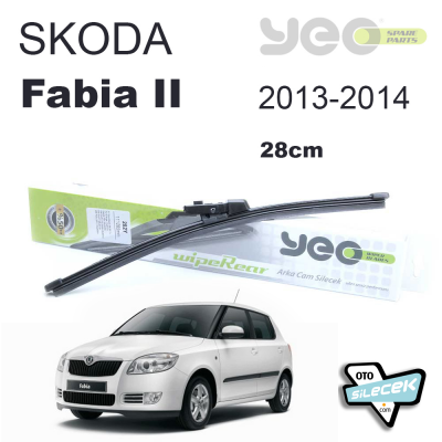 Skoda Fabia 2 Arka Silecek YEO Wiperear 2013-2014 