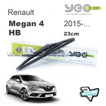 Renault Megane 4 HB Arka Silecek 2015-..