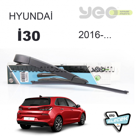 Hyundai i30 Arka Silecek Kolu ve süpürgesi 2016-... Yeo Wiperear