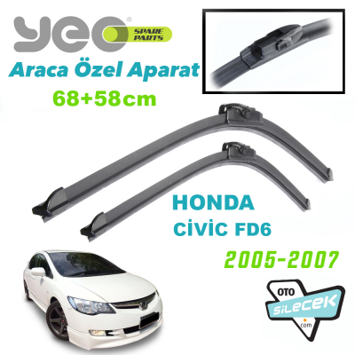 Honda Civic FD6 Silecek Takımı 2005-2007 YEO Aeroflex 