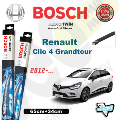 Clio 4 Grandtour Bosch Aerotwin Silecek Takımı 2012-..