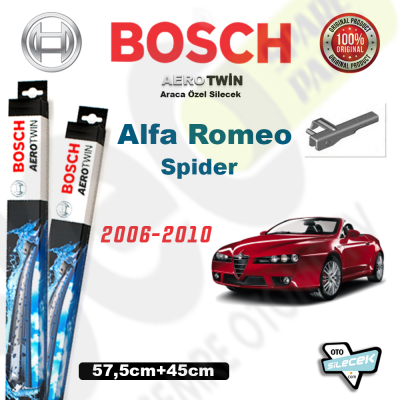 Alfa Romeo Spider Bosch Silecek Takımı 2006-2010 