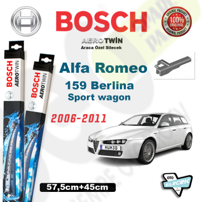 Alfa Romeo 159 Sport Bosch Silecek Takımı 2006-2011