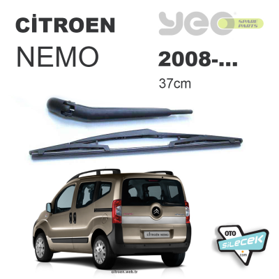 Citroen Nemo Arka Silecek Kolu Set 2008-..