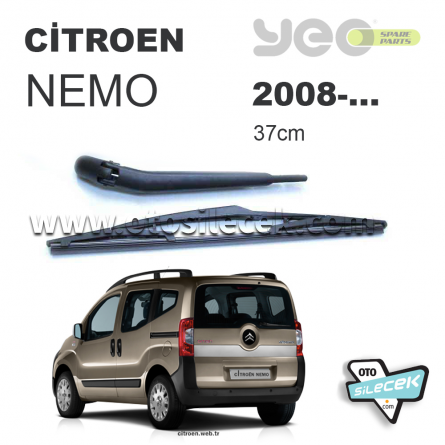 Citroen Nemo Arka Silecek Kolu Set 2008-..