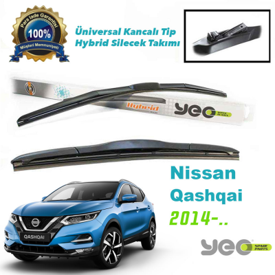 Nissan Qashqai Hybrid Silecek Takımı YEO 2014->