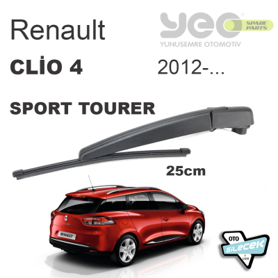 Renault Clio 4 Sport Tourer Arka Silecek Kolu Set 2012-..