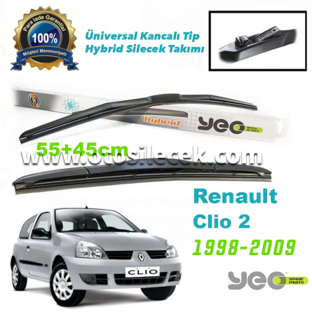 Renault Clio 2 Hybrid Silecek Takımı YEO 1998 - 2009