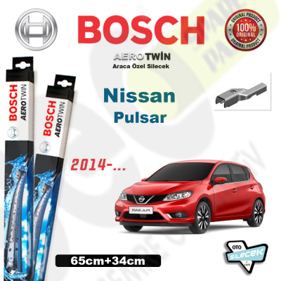 Nissan Pulsar Bosch Aerotwin Silecek Takımı 2014->