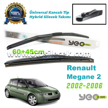 Renault Megane 2 Hybrid Silecek Takımı YEO 2002-2006