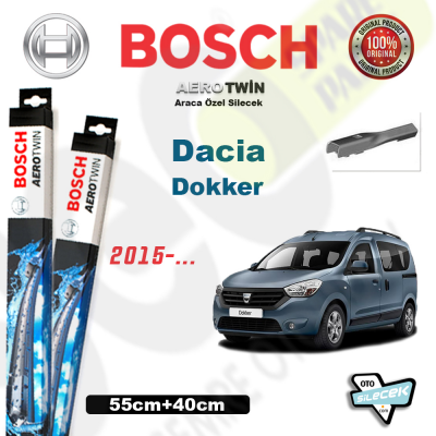 Dacia Dokker Bosch Aerotwin Silecek Takımı 2015->