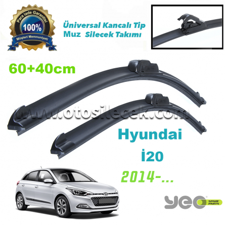 Hyundai i20 YEO Universal Muz Silecek Takımı 2014->