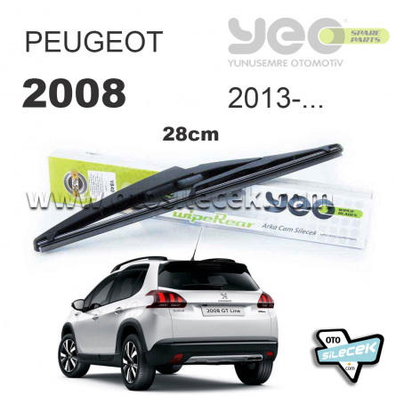 Peugeot 2008 Arka Silecek 2013-..