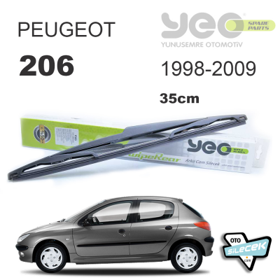 Peugeot 206 Arka Silecek 1998-2009