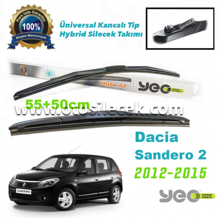 Dacia Sandero 2 Hybrid Silecek Takımı YEO 2012-2015