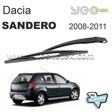 Dacia Sandero Arka Silecek Kolu 2008-2012