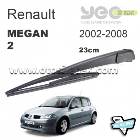 Renault Megane 2 Arka Silecek Kolu Set 2002-2008