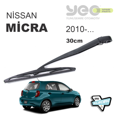 Nissan Micra Arka Silecek Kolu Set 2010-...