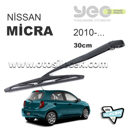 Nissan Micra Arka Silecek Kolu Set 2010-...