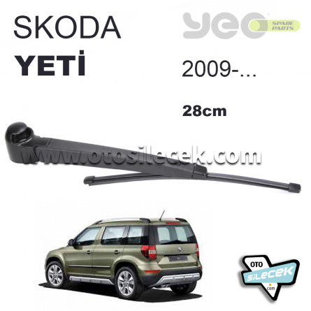 Skoda Yeti Arka Silecek Kolu Set 2009-2017 YEO Rearwiper