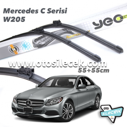 Mercedes C Serisi W205 YEO Aeroflex Ön Silecek Takımı 2014->