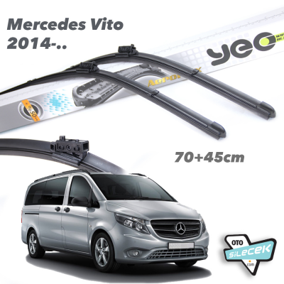 Mercedes Vito YEO Aeroflex Ön Silecek Takımı 2014->