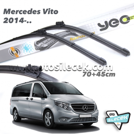 Mercedes Vito YEO Aeroflex Ön Silecek Takımı 2014->