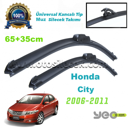 Honda City YEO Universal Muz Ön Silecek Takımı 2006-2011