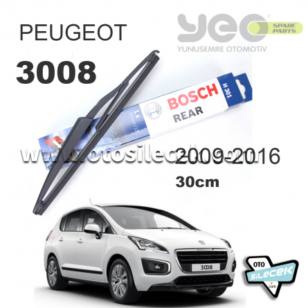 Peugeot 3008 Bosch Rear Arka Silecek 