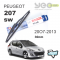 Peugeot 207 SW Bosch Rear Arka Silecek 