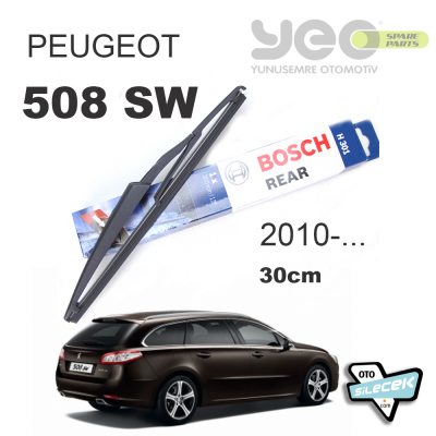 Peugeot 508 SW Bosch Rear Arka Silecek 