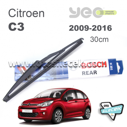 Citroen C3 Bosch Rear Arka Silecek 