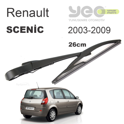 Renault Scenic 2 Arka Silecek Kolu Set 2003-2009