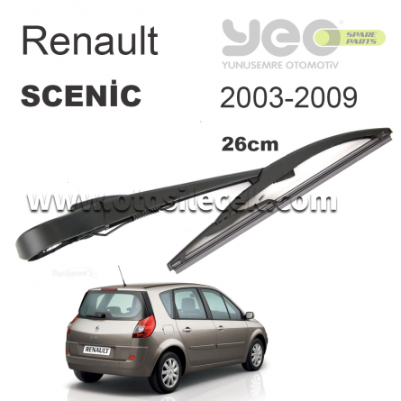 Renault Scenic 2 Arka Silecek Kolu Set 2003-2009