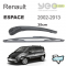 Renault Espace Arka Silecek Kolu Set 2002-2013