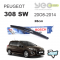 Peugeot 308 SW Bosch Rear Arka Silecek