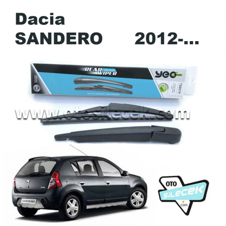 Dacia Sandero Arka Silecek Kolu 2012-..