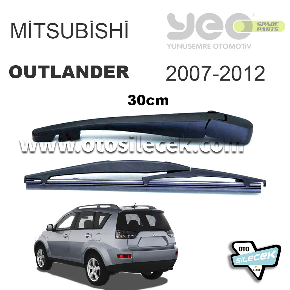 Mitsubishi Outlander Arka Silecek Kolu Komple 20072012