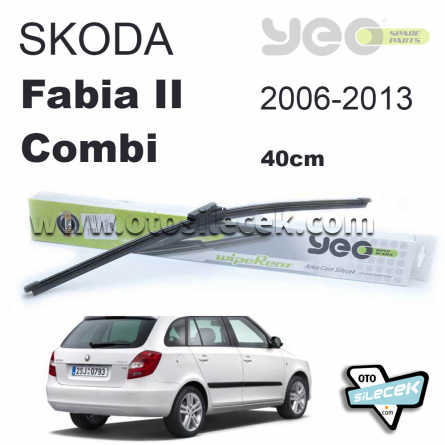 Skoda Fabia 2 Combi 35cm Arka Silecek 2006-2013 