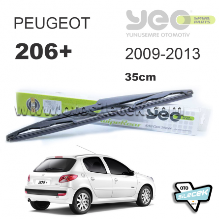 Peugeot 206+ Arka Silecek 2009-2013