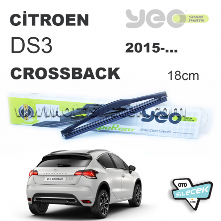 Citroen DS4 Crossback Arka Silecek 2015-..